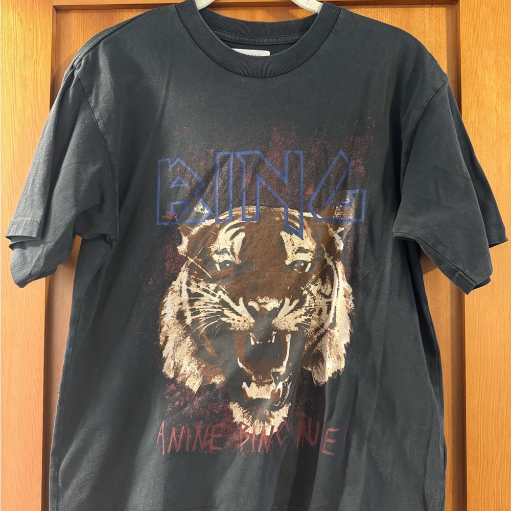 ANINE BING Tiger Graphic T-Shirt - Women’s XS (Oversized fit)